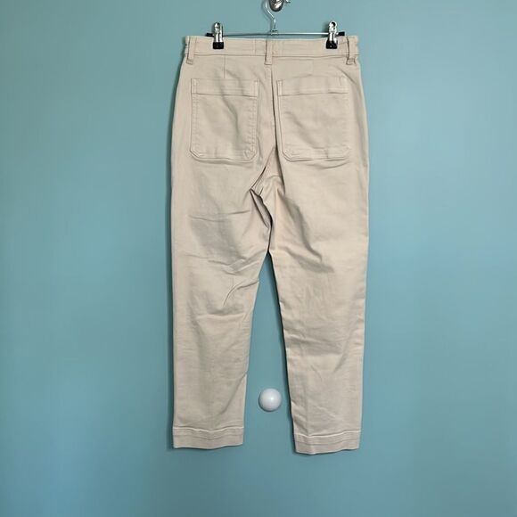 Everlane The Slim Leg Crop Pant in Sandstone - Picture 7 of 10